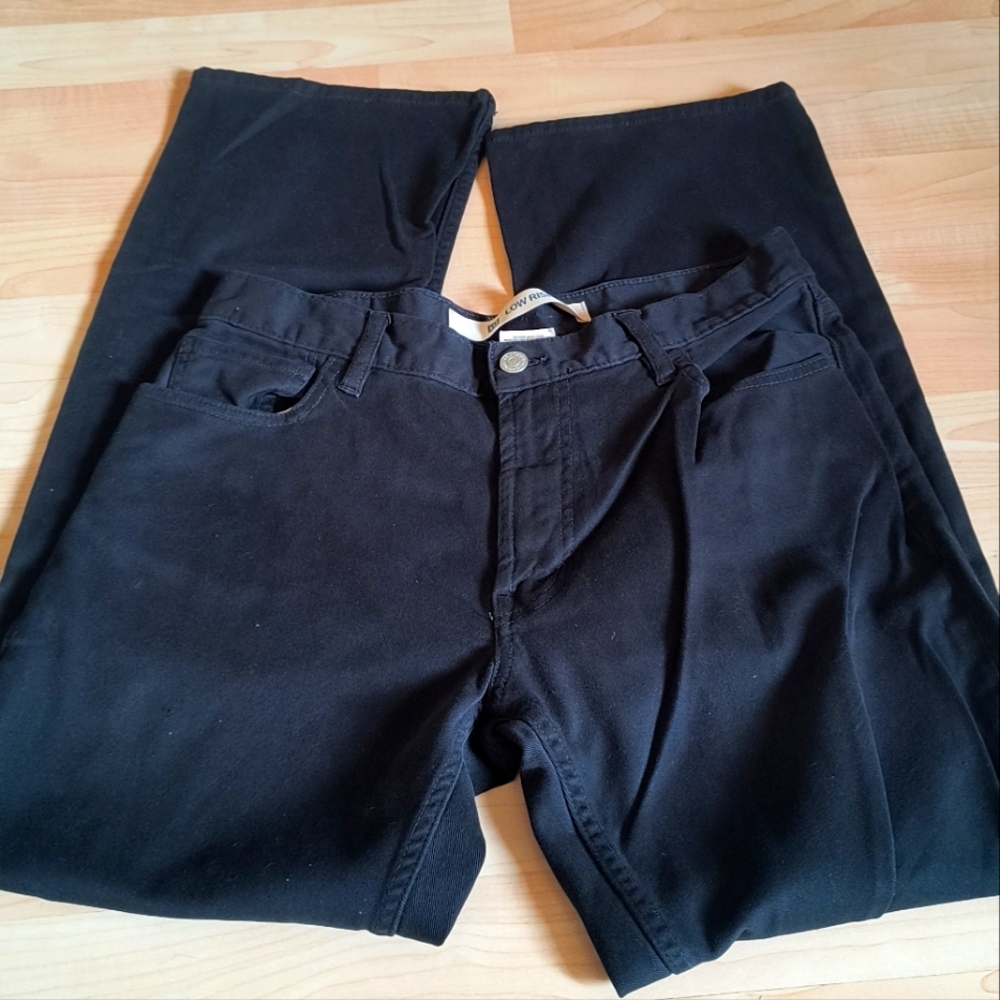 Gap Men's 30x30 Low Rise Stretch Black Jeans